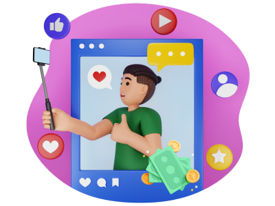 Create your creator profile in minutes